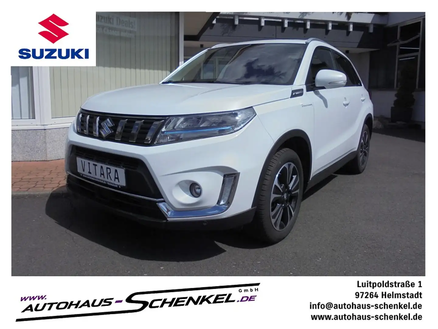 Suzuki Vitara 1.4 Boosterjet Hybrid Allgrip Comfort+ Blanc - 1
