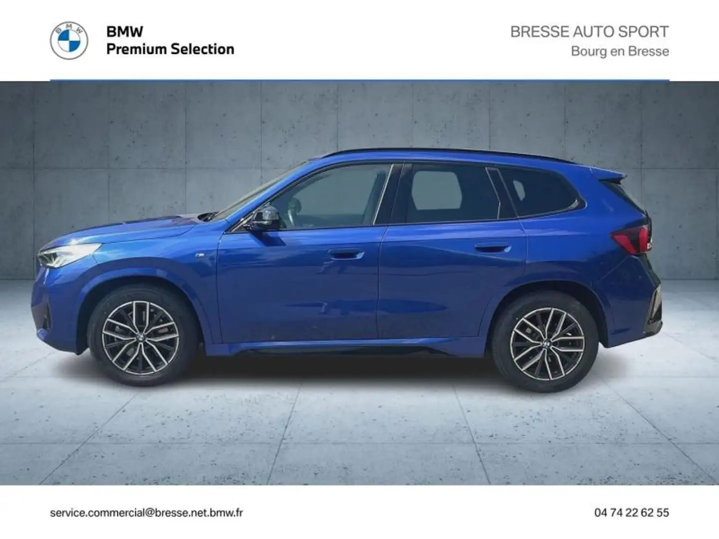 BMW X1 xDrive23d 211ch M Sport Bleu - 2