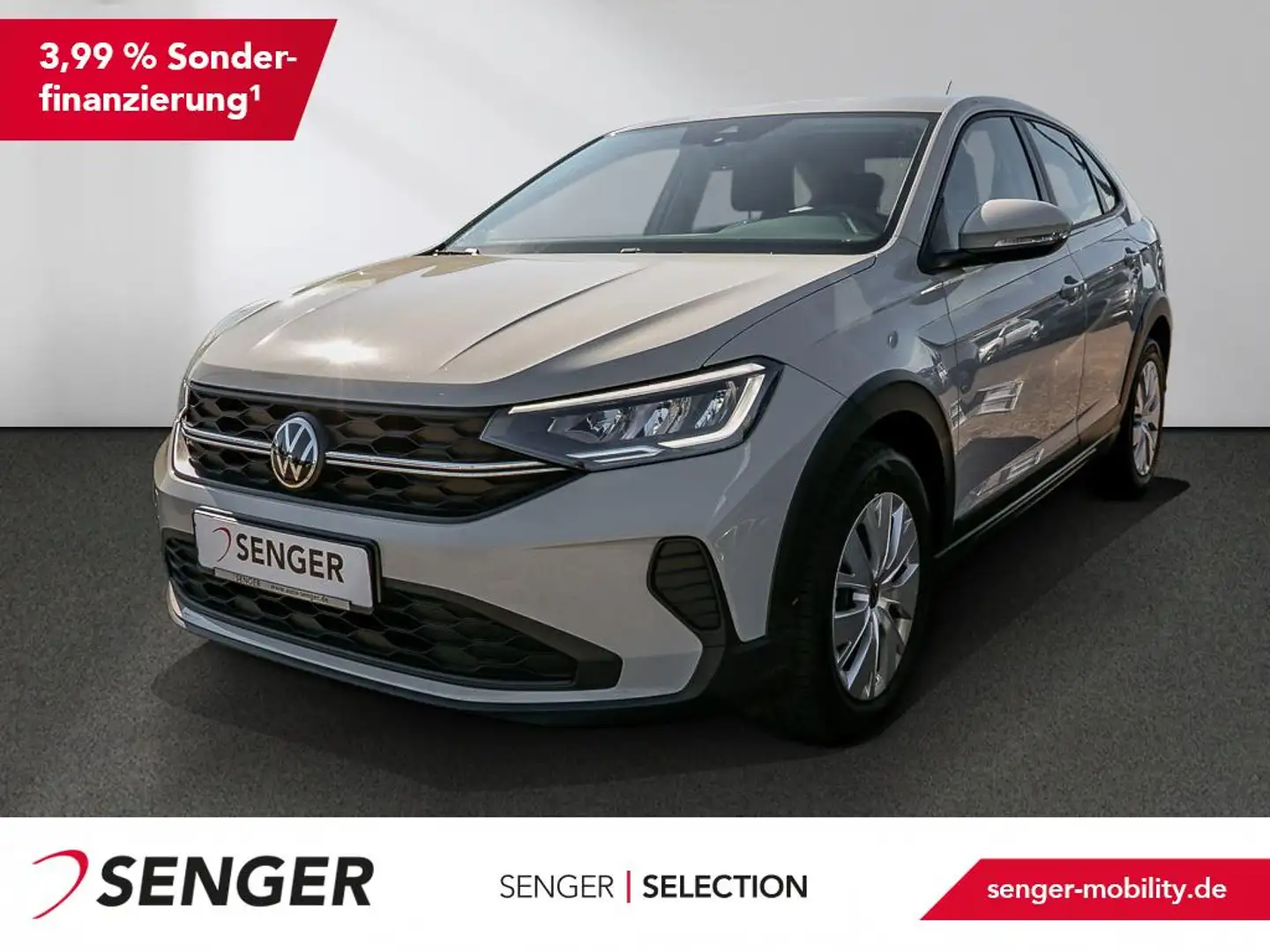 Volkswagen Taigo 1.0 TSI Klima Bluetooth Digitales Cockpit Grijs - 1