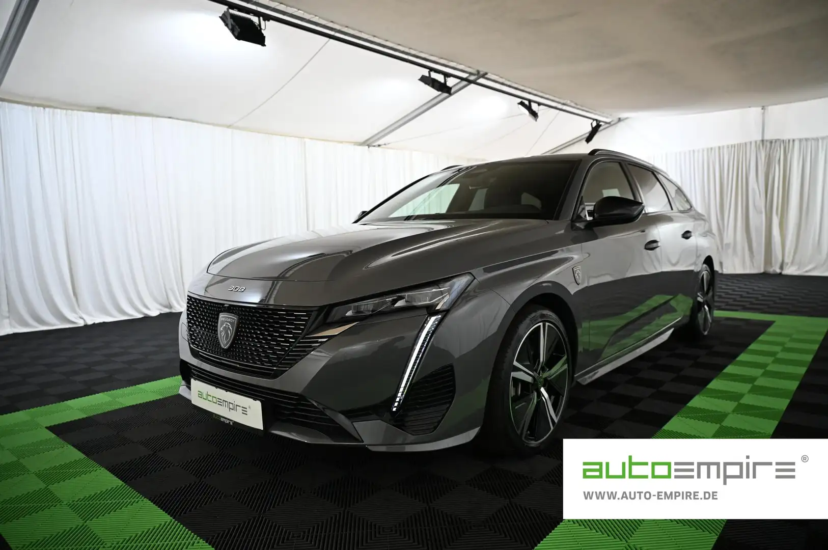 Peugeot 308 SW 1.6 225 PHEV e-EAT8 GT MATRIX/NAVI/FOCAL /18 Gris - 1