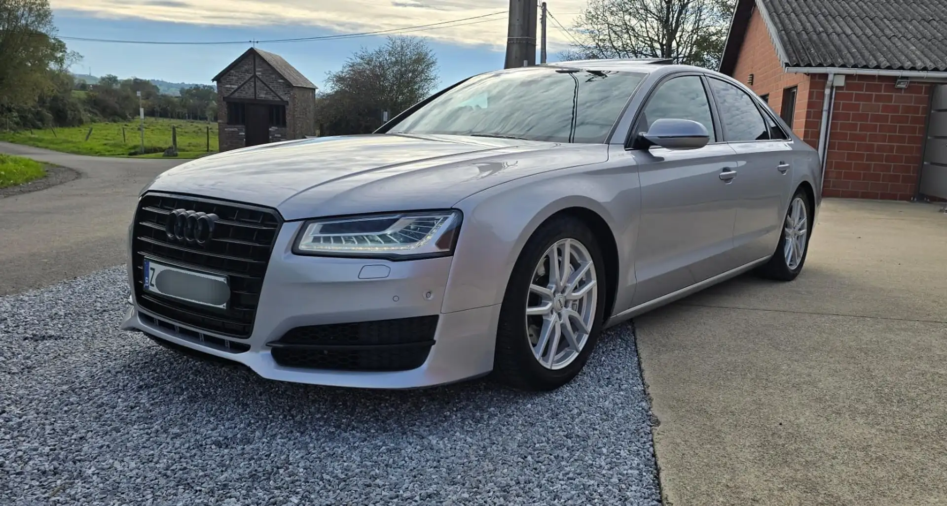 Audi A8 3.0 TDI quattro tiptronic Lang Full Option Look S8 Silver - 1
