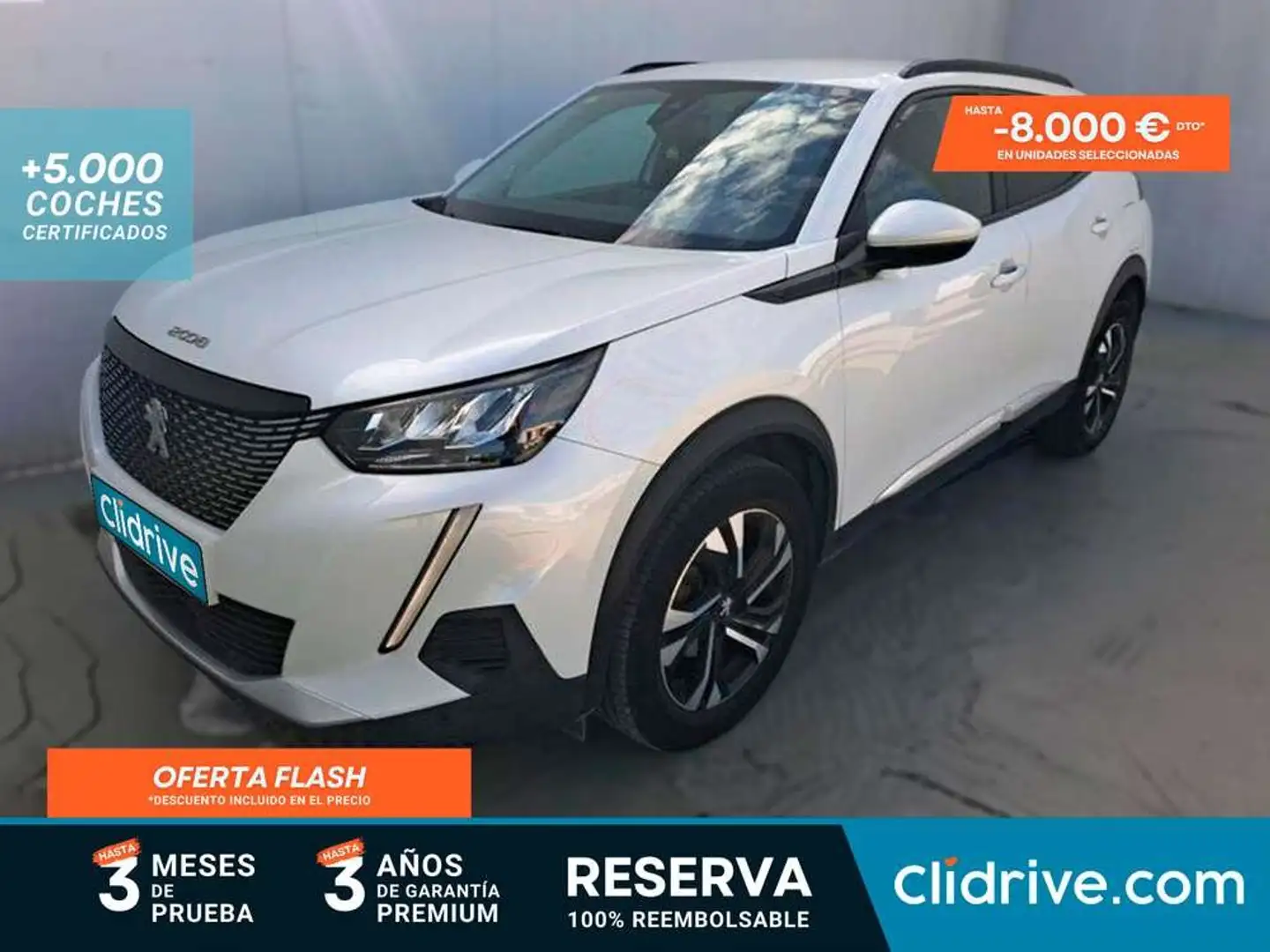 Peugeot 2008 1.2 PureTech S&S Allure 130 Blanco - 1