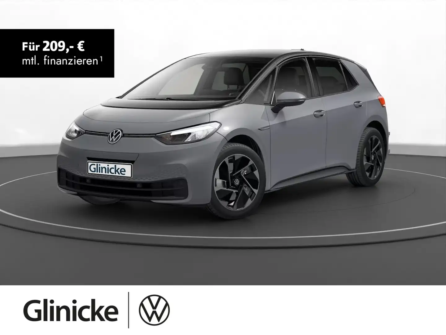 Volkswagen ID.3 Pure Performance LED LM 18" Navi PDC vo+hi Grigio - 1
