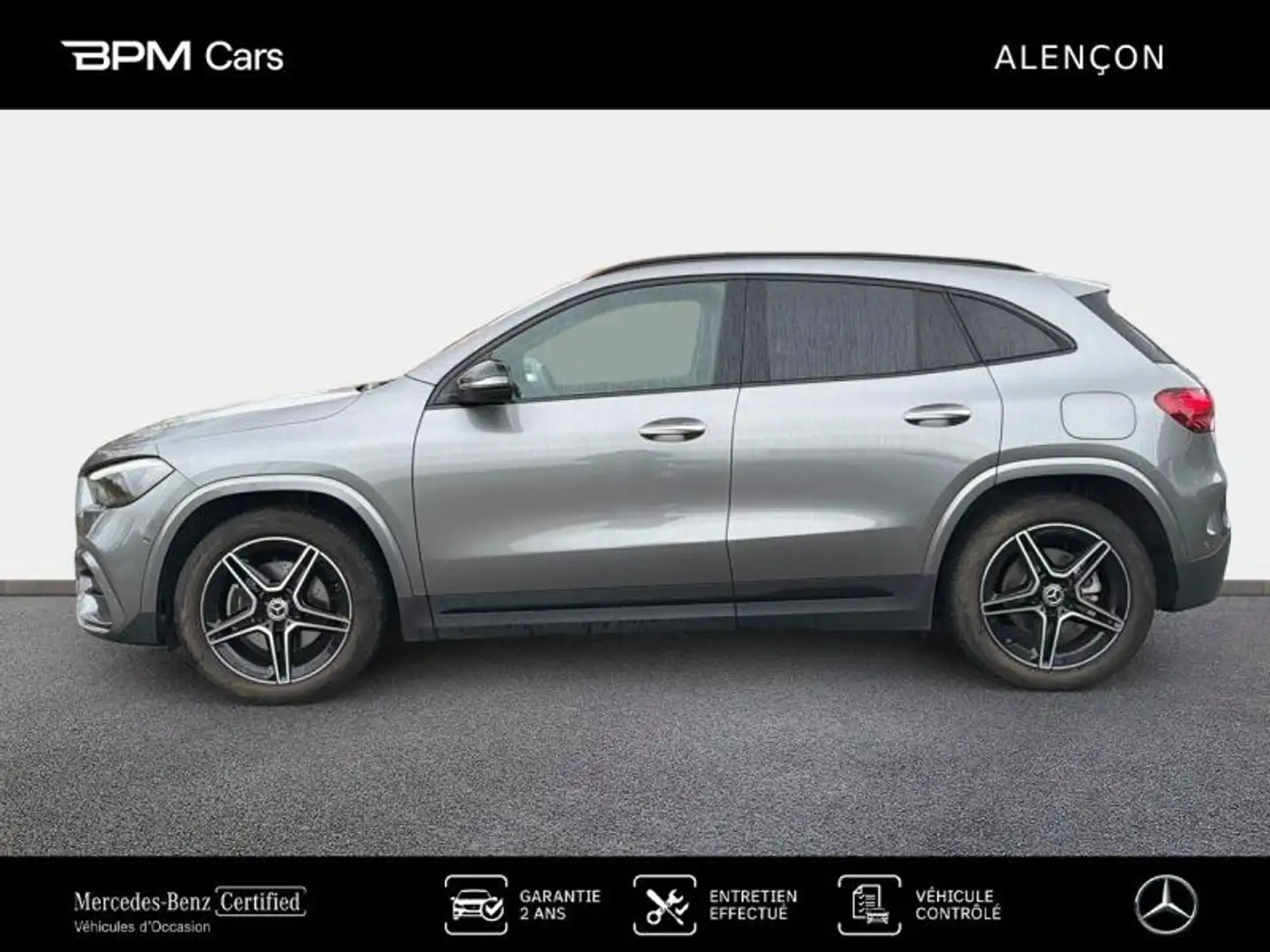 Mercedes-Benz GLA 250 250 e Hybrid EQ 218ch AMG Line 8G-DCT Gris - 2