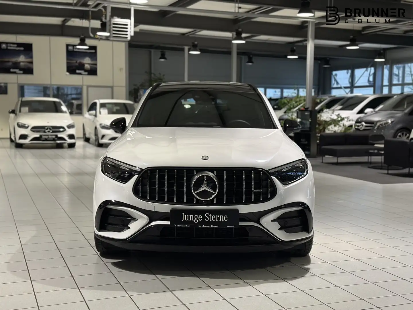 Mercedes-Benz GLC 63 AMG GLC 63 S E Perf. Prem+,Pano,360,Burm,AHK,HeadUp, Weiß - 2