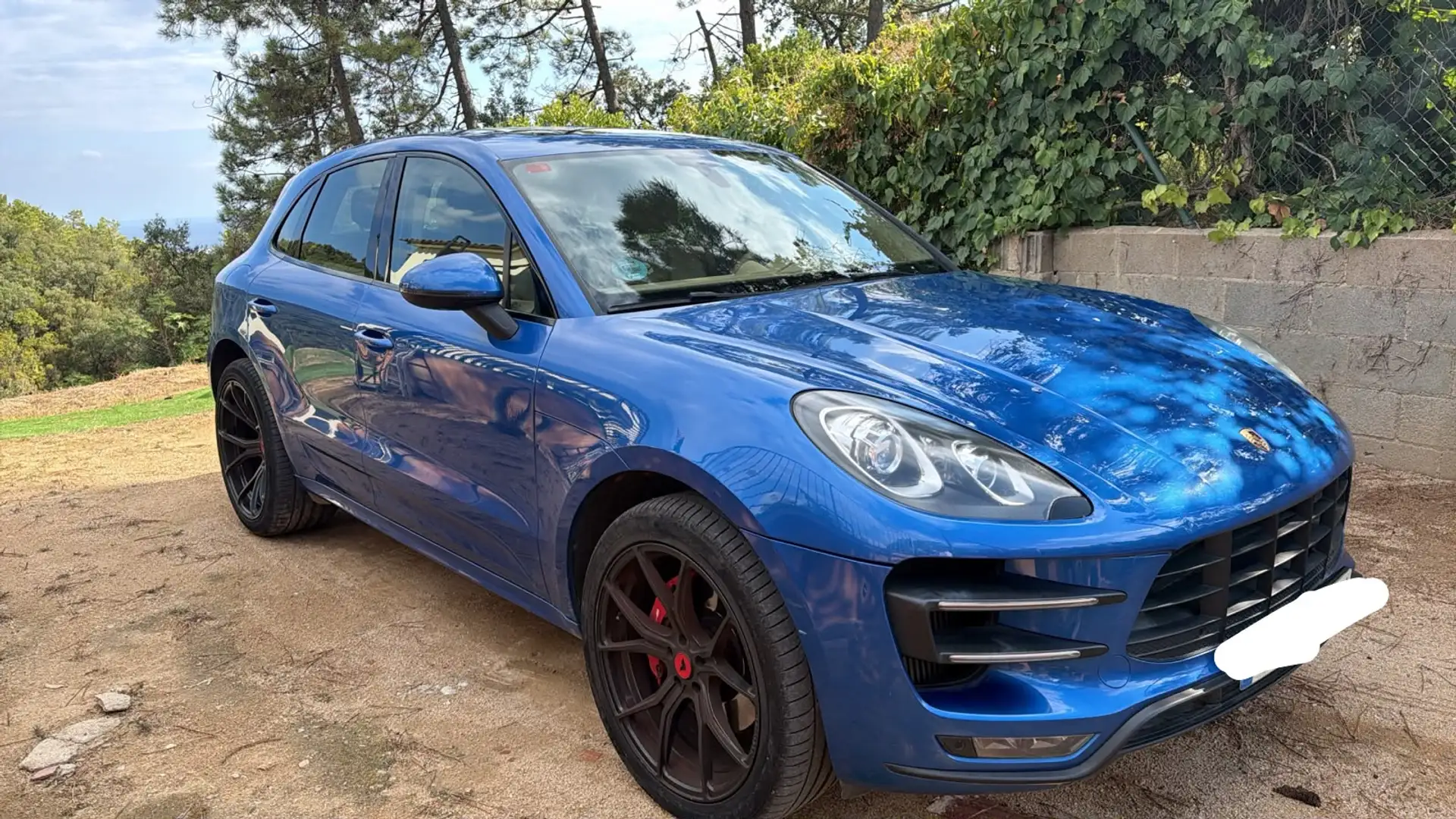 Porsche Macan Turbo Azul - 1