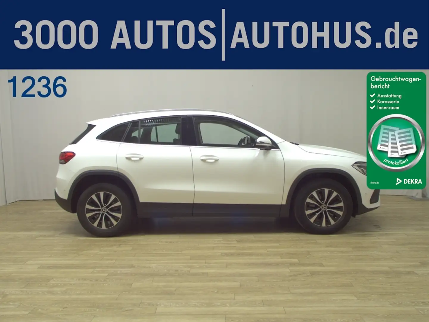 Mercedes-Benz GLA 220 d 4M Style Navi LED Pano StHzg Shz RFK Weiß - 1