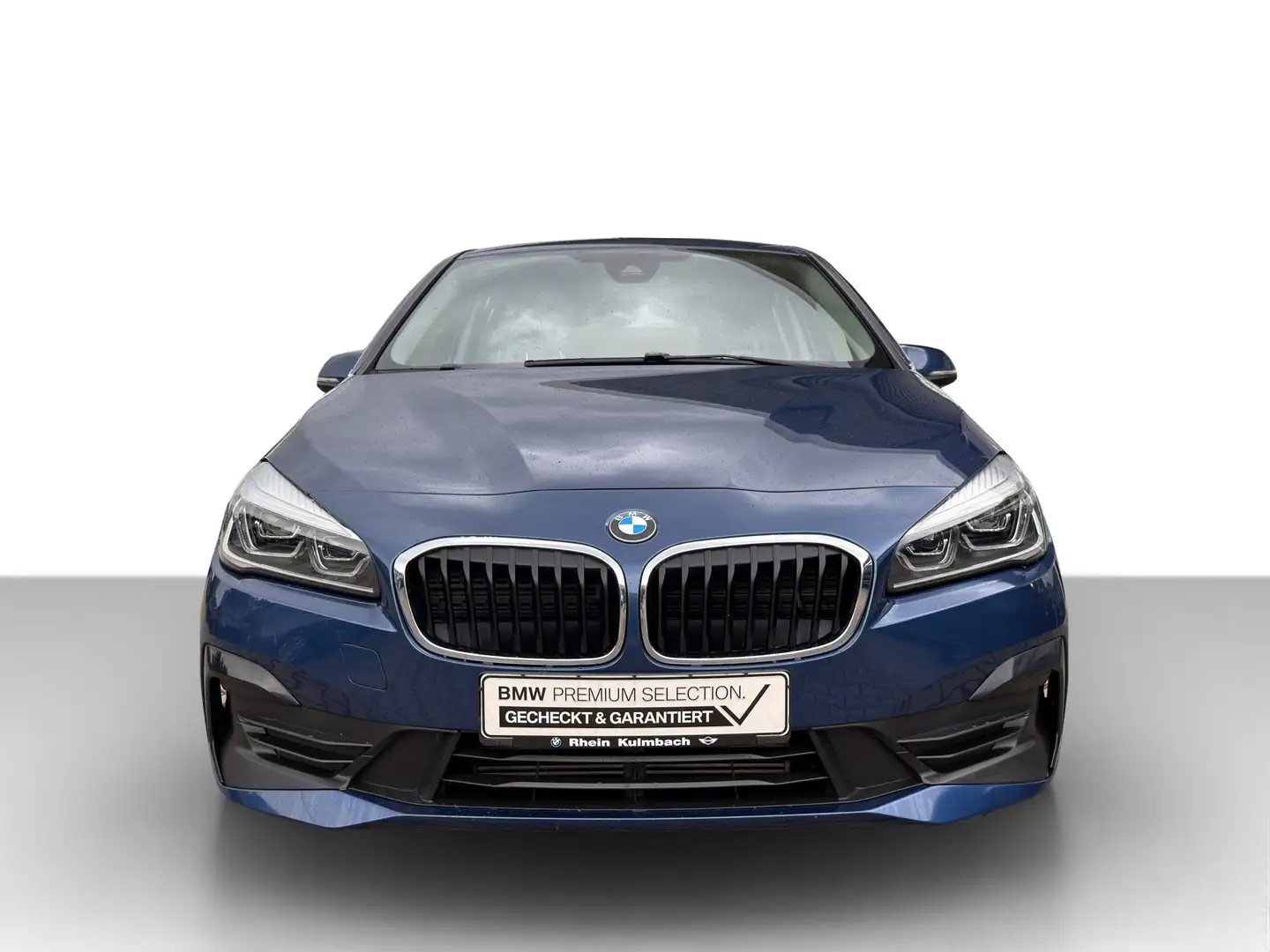 BMW 218 d Gran Tourer Advantage Navi LED AHK Lordose Bleu - 2