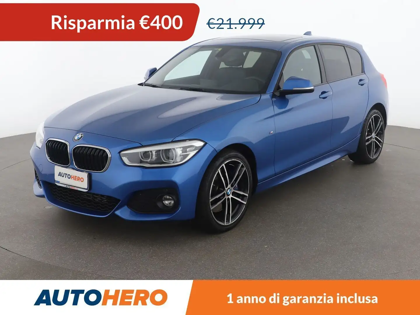 BMW 120 120d Msport  xDrive Blu/Azzurro - 1
