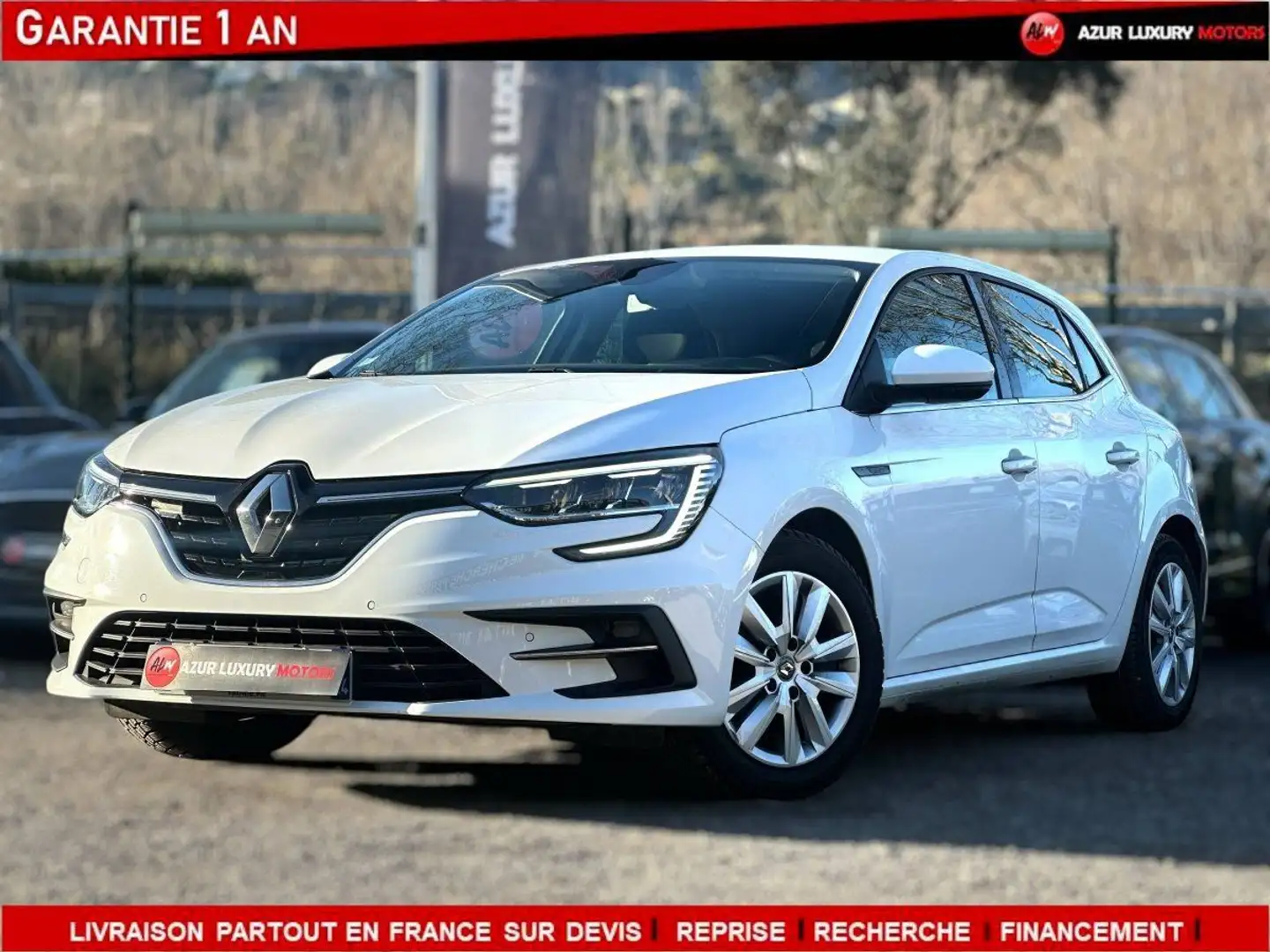 Renault Megane IV 1.5 dCi 115ch Business EDC Blanc - 1