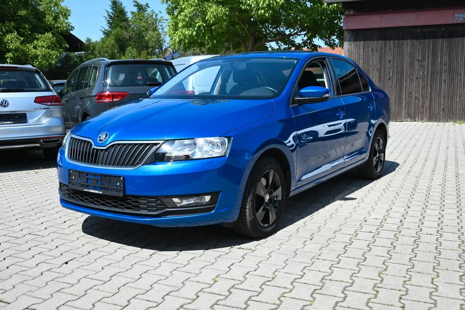 Skoda Rapid/Spaceback Ambition/AHK Blu/Azzurro - 2