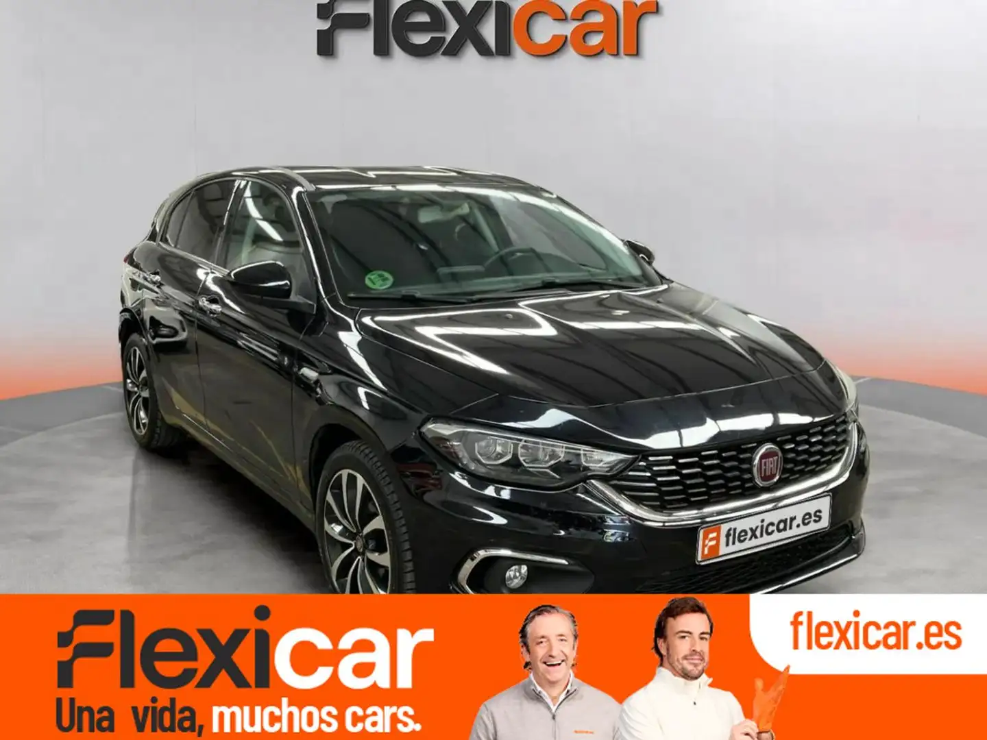Fiat Tipo 1.6 Lounge 88kW (120CV) diesel Mjet 5p. Negro - 1