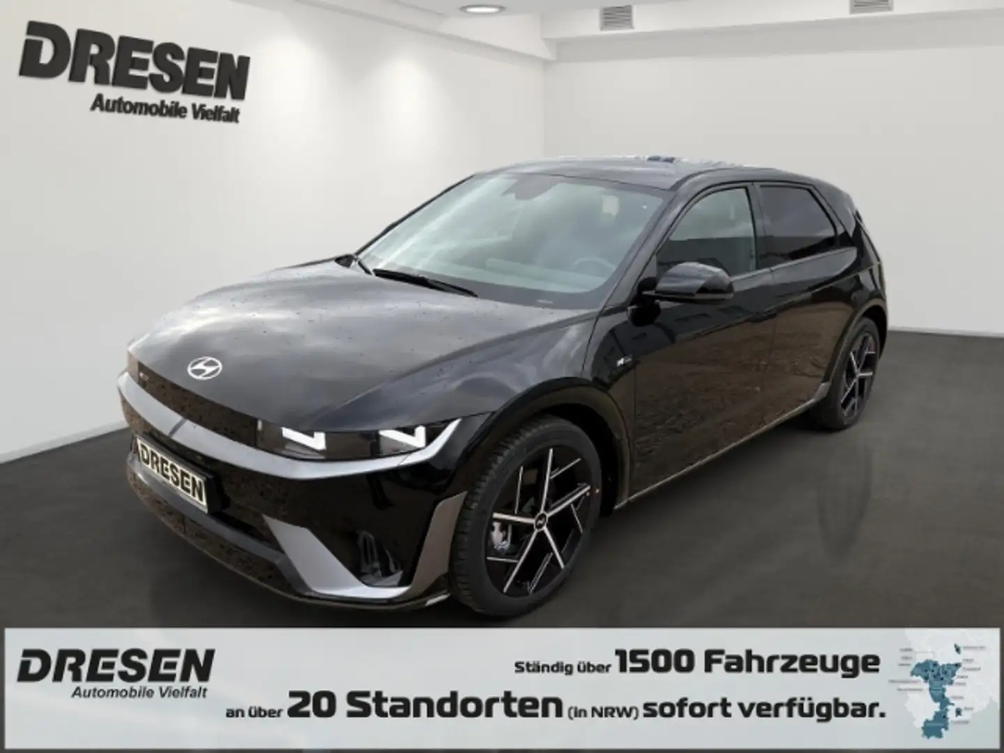 Hyundai IONIQ 5 N Line/Sitz-Paket/Navi/Rückfahrkamera/LED/Lenkradh Чорний - 1