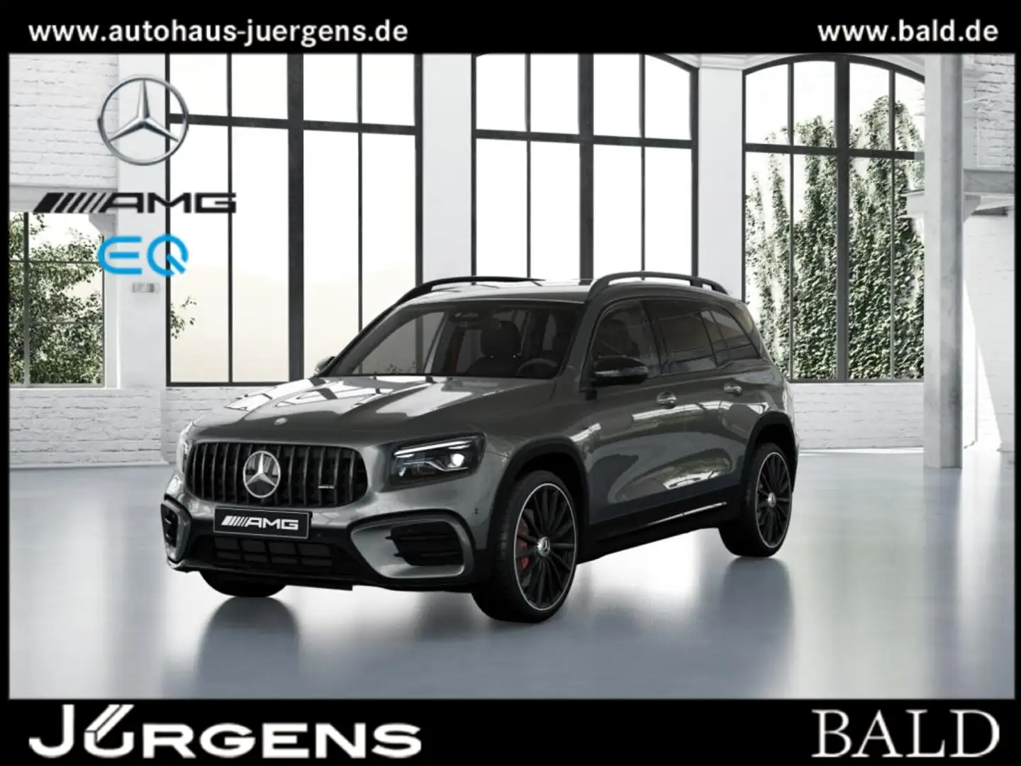 Mercedes-Benz GLB 35 AMG 4M Premium/MLB/360/Night/Memo/Totw/21 Grau - 1