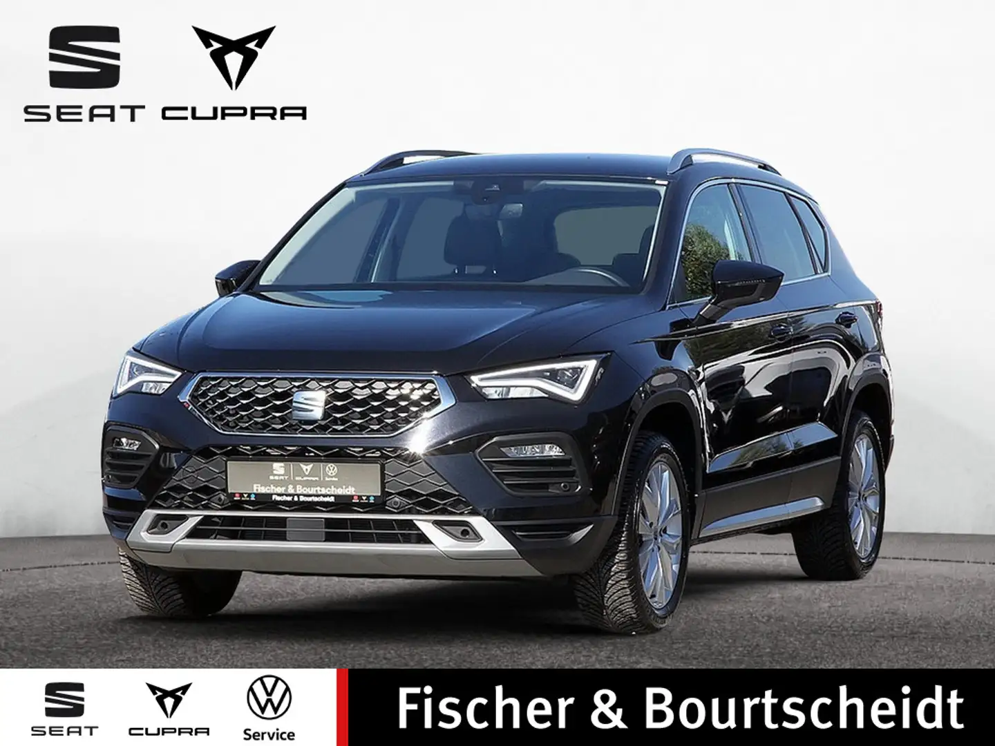 SEAT Ateca 1.5 TSI Xperience DSG NAV AHK KAM LED S Schwarz - 1