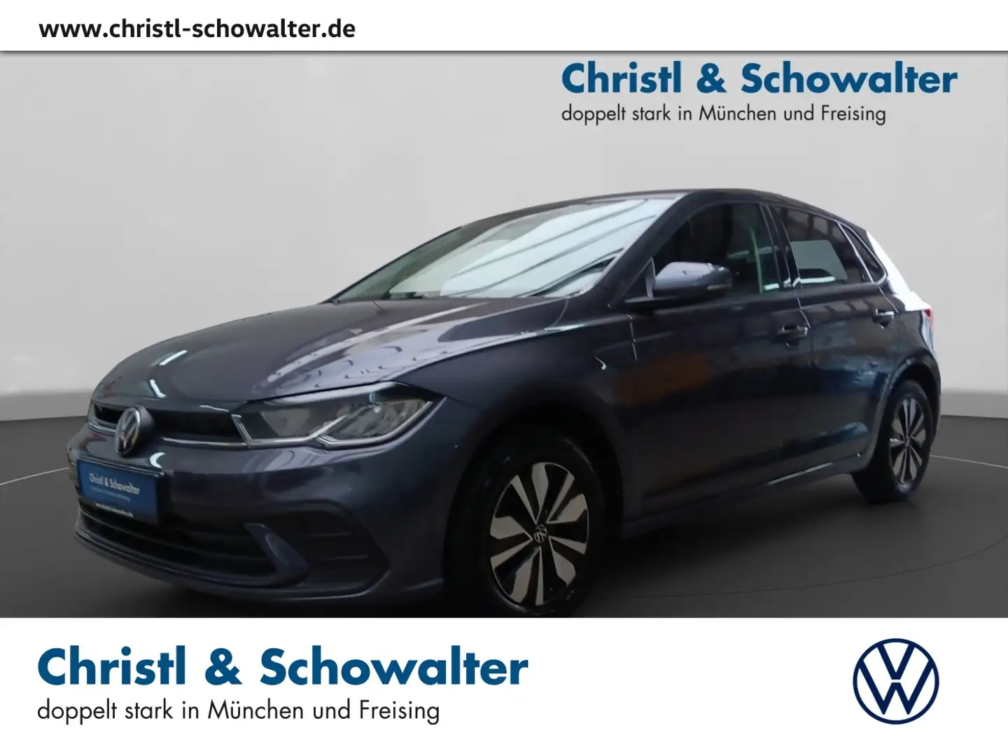 Volkswagen Polo VI 1.0 TSI Move NAVI LED SHZ LANE DAB APP Grau - 1