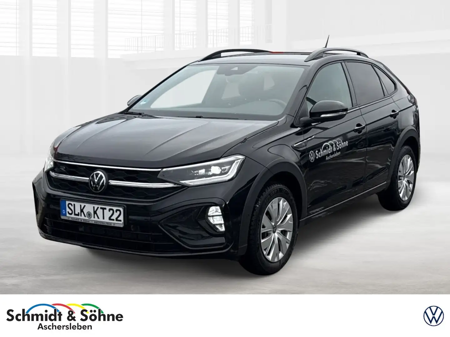 Volkswagen Taigo R-Line 1.5 TSI DSG AHK, MATRIX, TOTW, ACC Klima Schwarz - 1