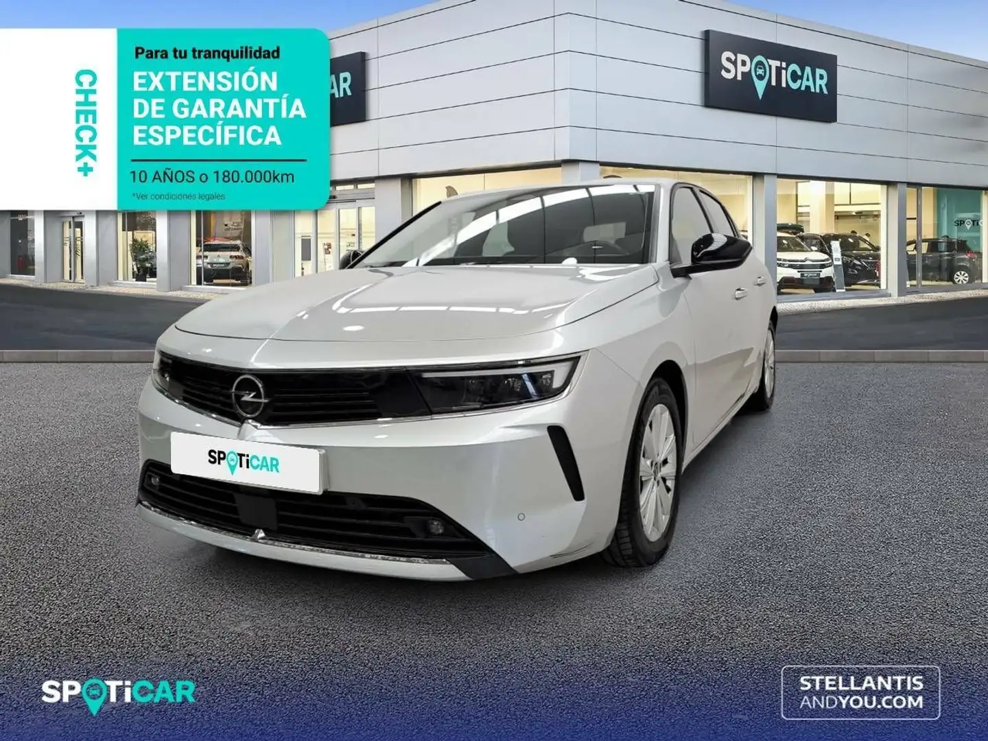 Opel Astra 1.2T XHT S/S Edition 130 Gris - 1