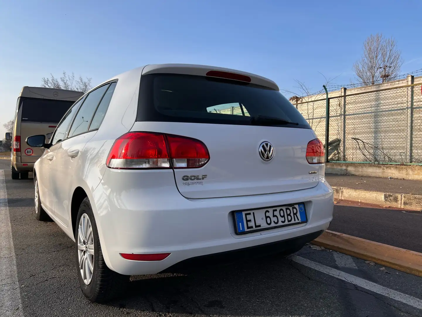 Volkswagen Golf 5p 1.6 Comfortline bi-fuel Blanc - 1