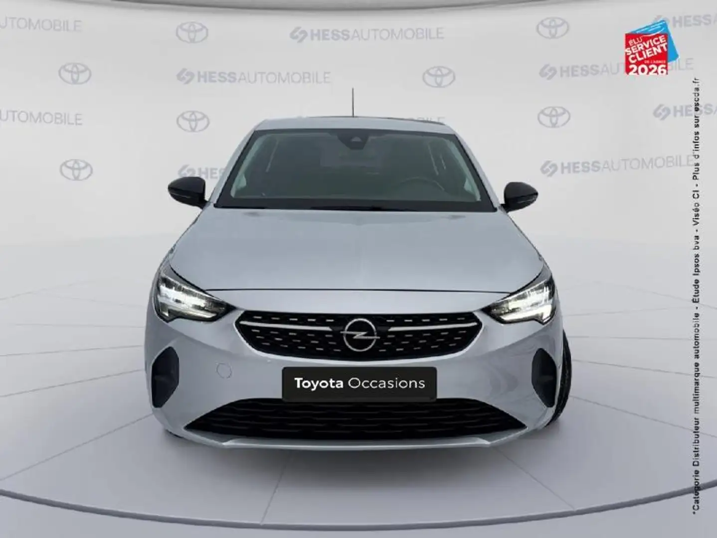 Opel Corsa-e 1.2 75ch Elegance Business Gris - 2