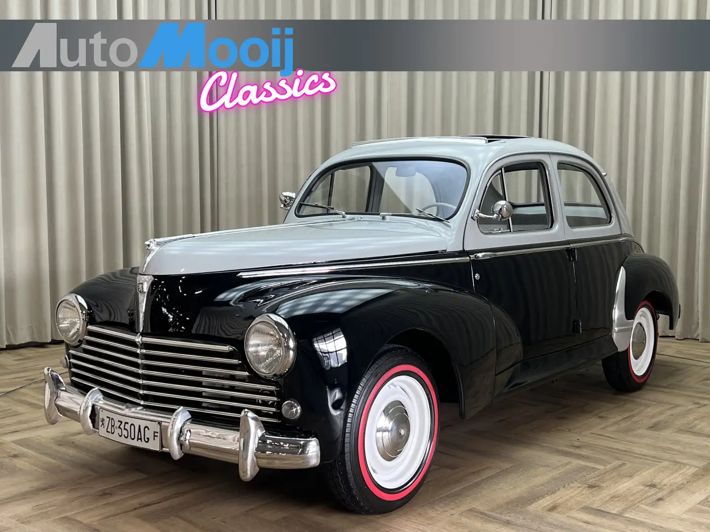 Peugeot 203 De Luxe EU-Kenteken / Suicide Doors / Schuifda Negro - 1