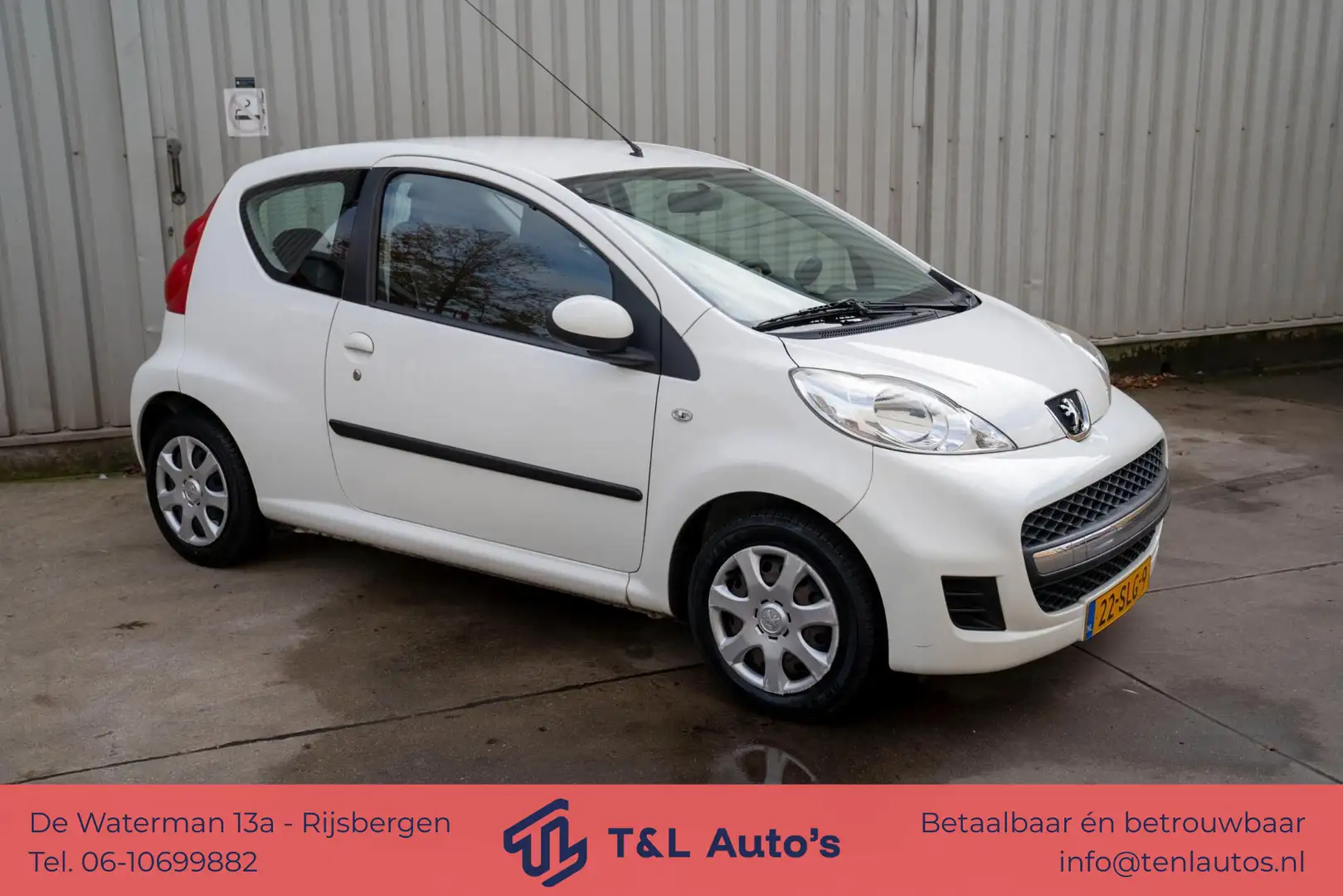 Peugeot 107 1.0-12V XS Wit - 1