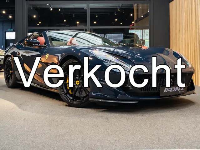 Ferrari 812 GTS Voll Carbon Blue Pozzi 6.5 V12 HELE Lift Surro