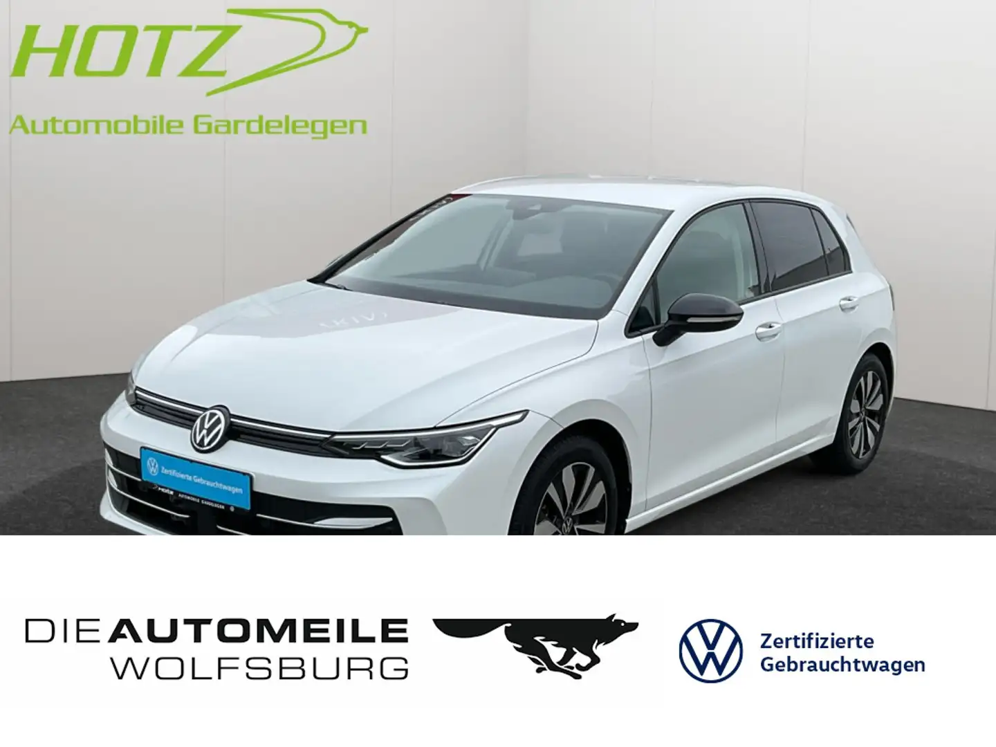 Volkswagen Golf VIII 1.5 eTSI DSG Goal AHK/MATRIX/ACC/STHZ Weiß - 1