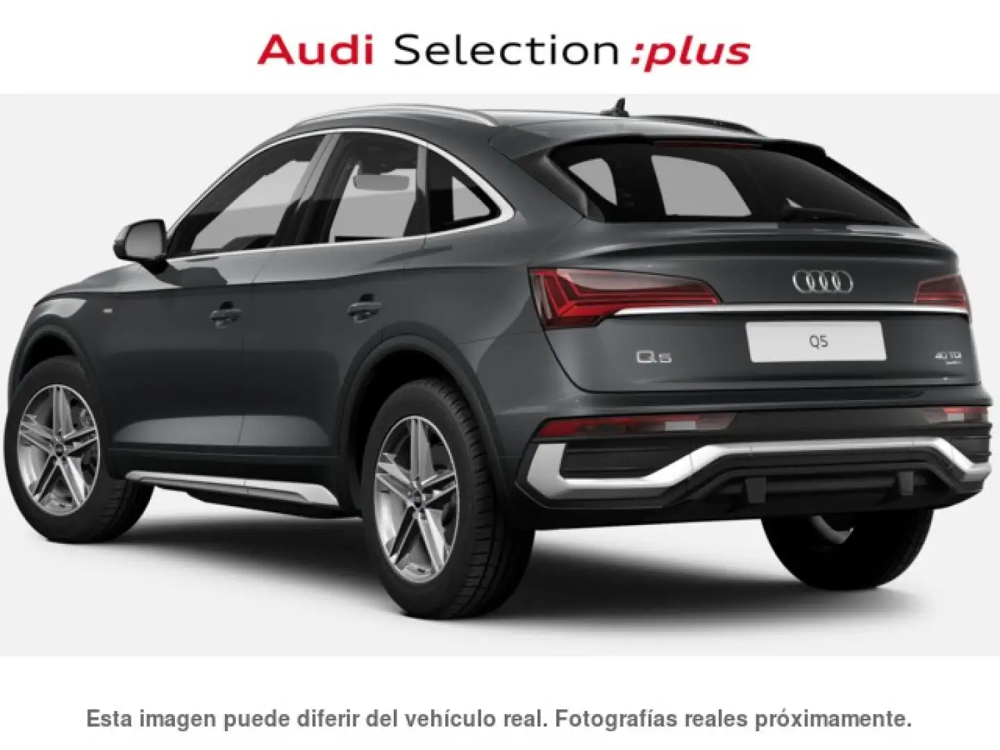 Audi Q5 40 TDI quattro-ultra Black line S tronic 150kW Gris - 2