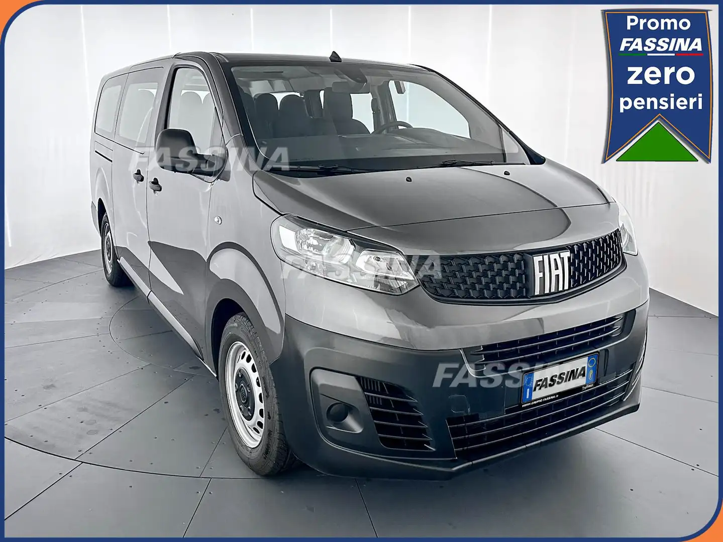 Fiat Scudo Scudo 2.0 bluehdi Ice L3H1 9Posti (Business) AT8 Grigio - 1