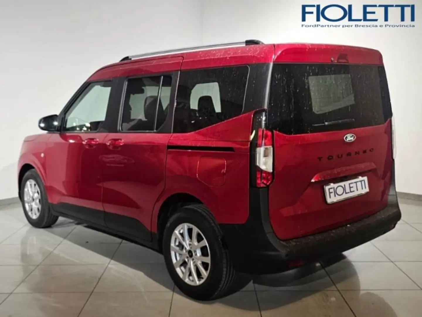 Ford Tourneo Courier 1.0 ECOBOOST 125 CV TITANIUM Rosso - 2