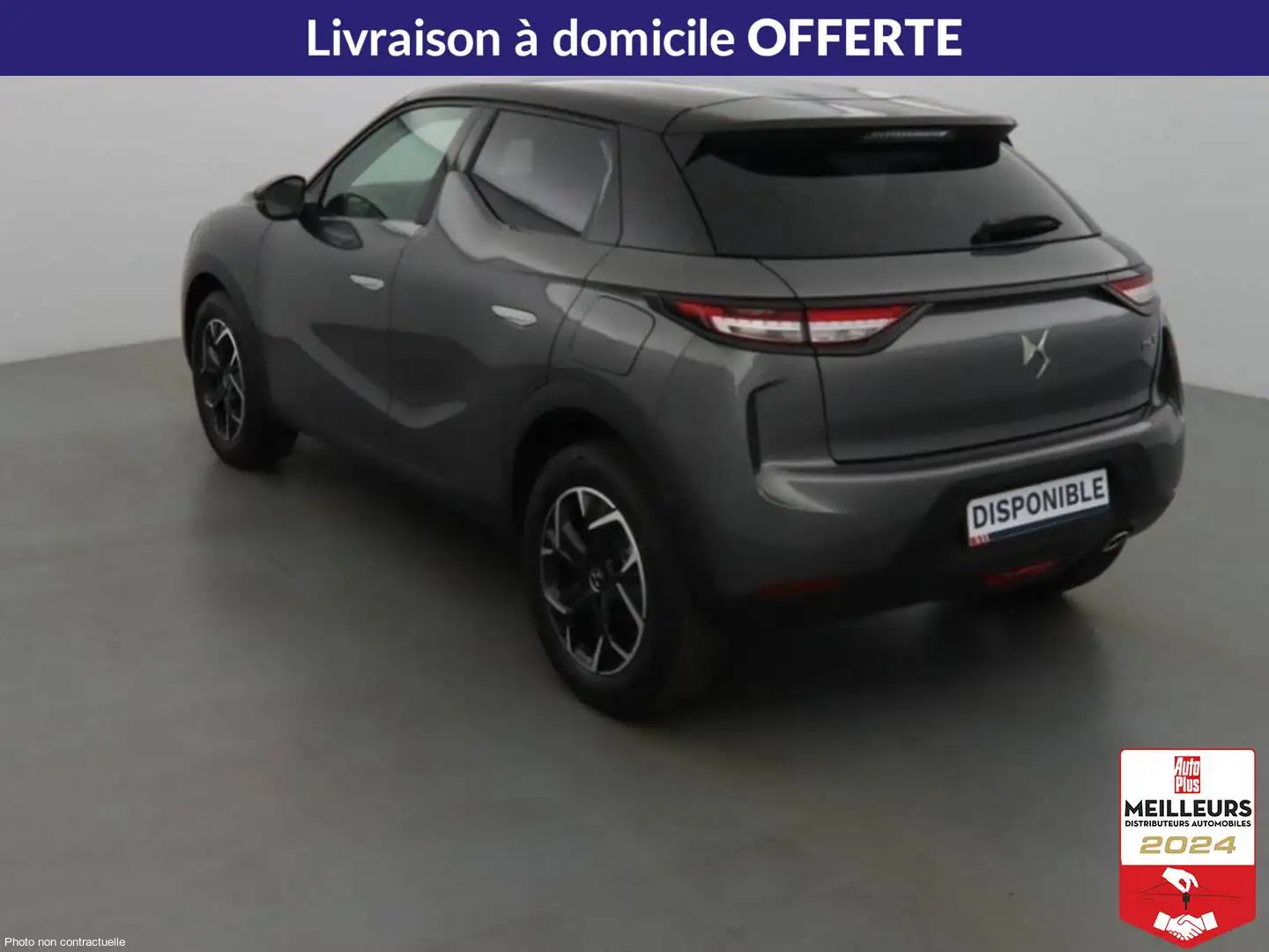DS Automobiles DS 3 DS3 Crossback BlueHDi 110 BVM6 Faubourg Gris - 1