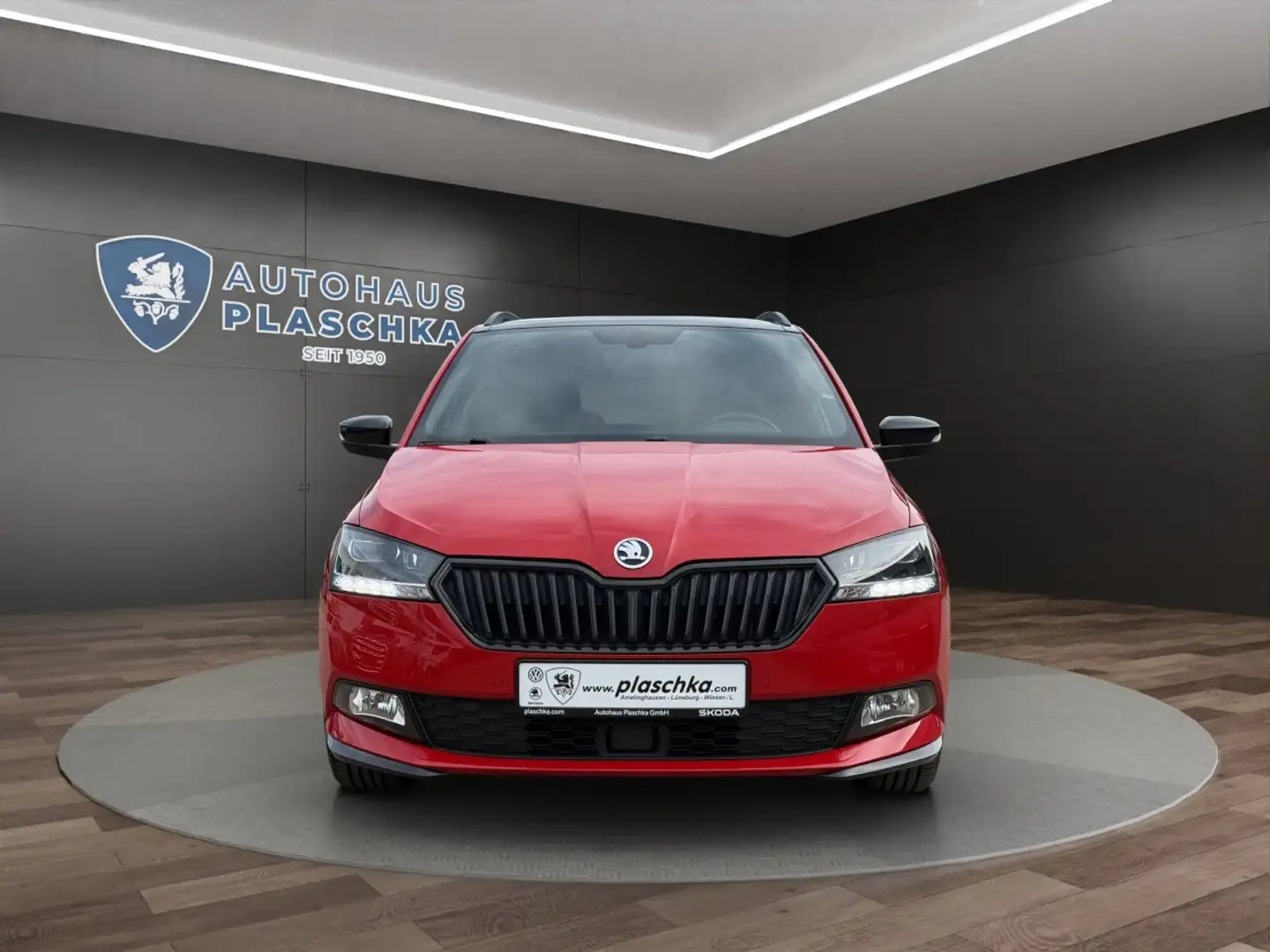 Skoda Fabia C. 1.0 TSI Monte Carlo PDC+LED+PANORAMA Klima Rot - 2