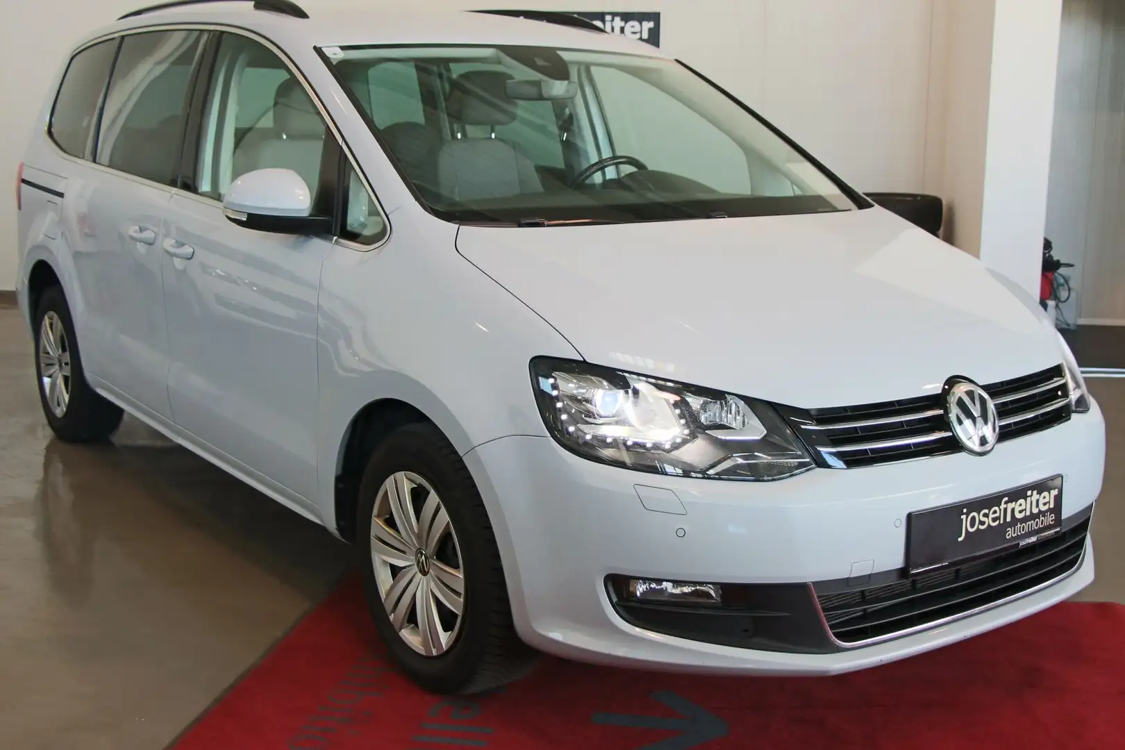 Volkswagen Sharan Comfortline 2.0 TDI 4 Motion DSG 7-Sitzer Weiß - 1