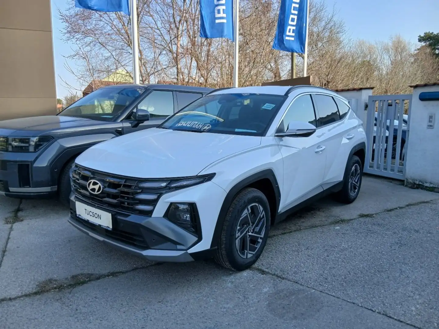 Hyundai TUCSON NX4 Jubile 1,6 T-GDi 2WD 48V t5bj1 Weiß - 1