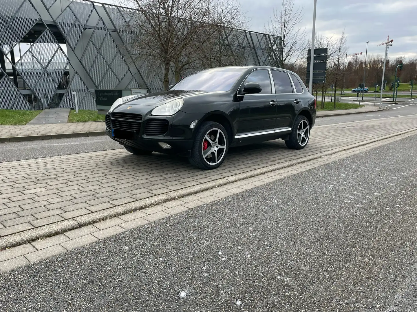 Porsche Cayenne Turbo Grün - 1