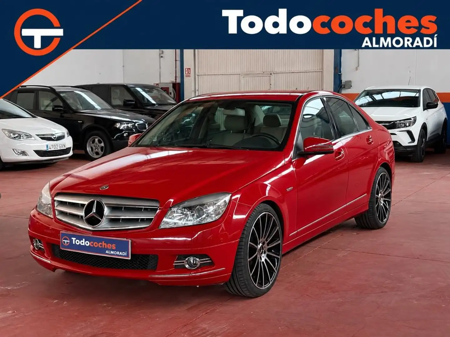 Mercedes-Benz C 200 CDI BE Blue Efficiency Rojo - 1
