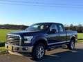 Ford F 150 5.0 V8 SuperCab Aut., Navi, Cruise, ECC, Haak, 20" Blau - thumbnail 2