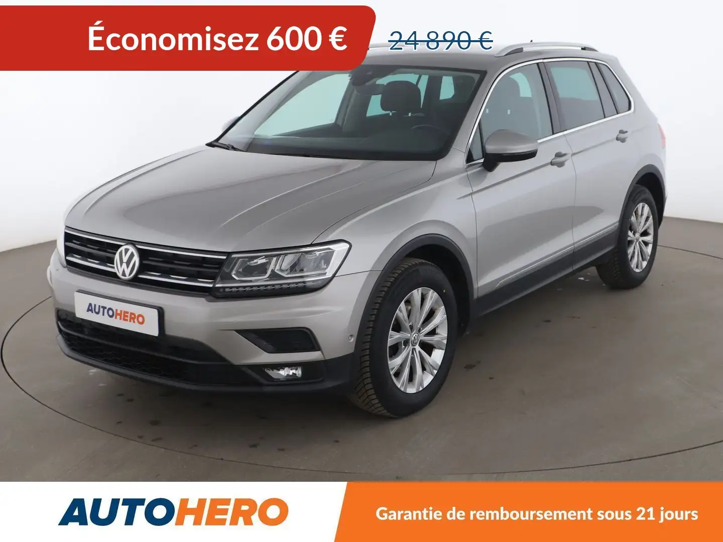 Volkswagen Tiguan 2.0 TDI BlueMotion Tech DSG7 Gris - 1