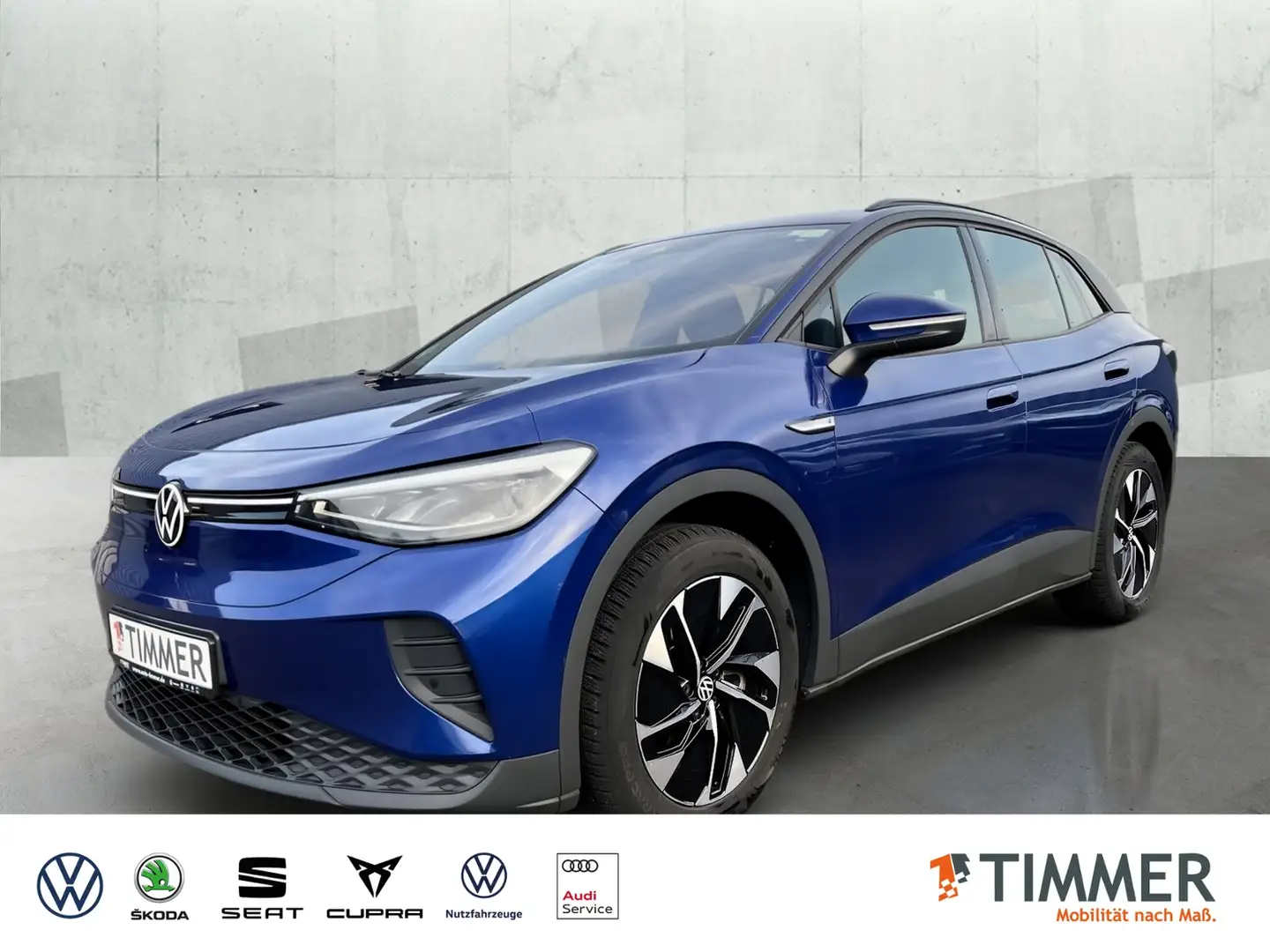 Volkswagen ID.4 PRO PERF. 82 kWh +WÄPU +AHK +CARPLAY +19" +LED +A Blau - 1