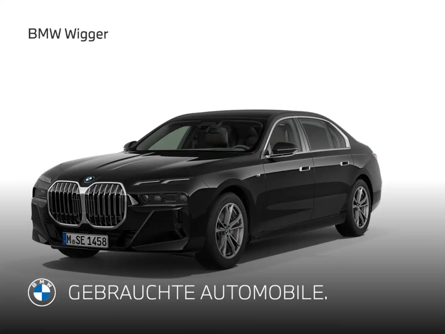 BMW 740 d xDrive Limousine Park-Assistent Allrad Sportpake Black - 1