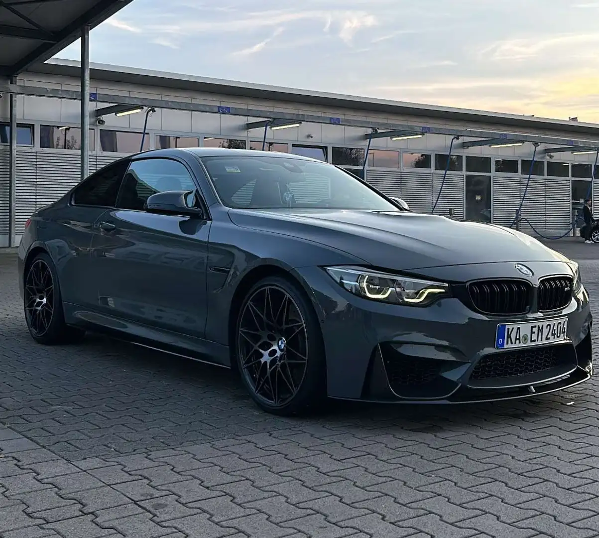 BMW M4 Competition M Voll. Sonderlackierung Carbonpaket Сірий - 1