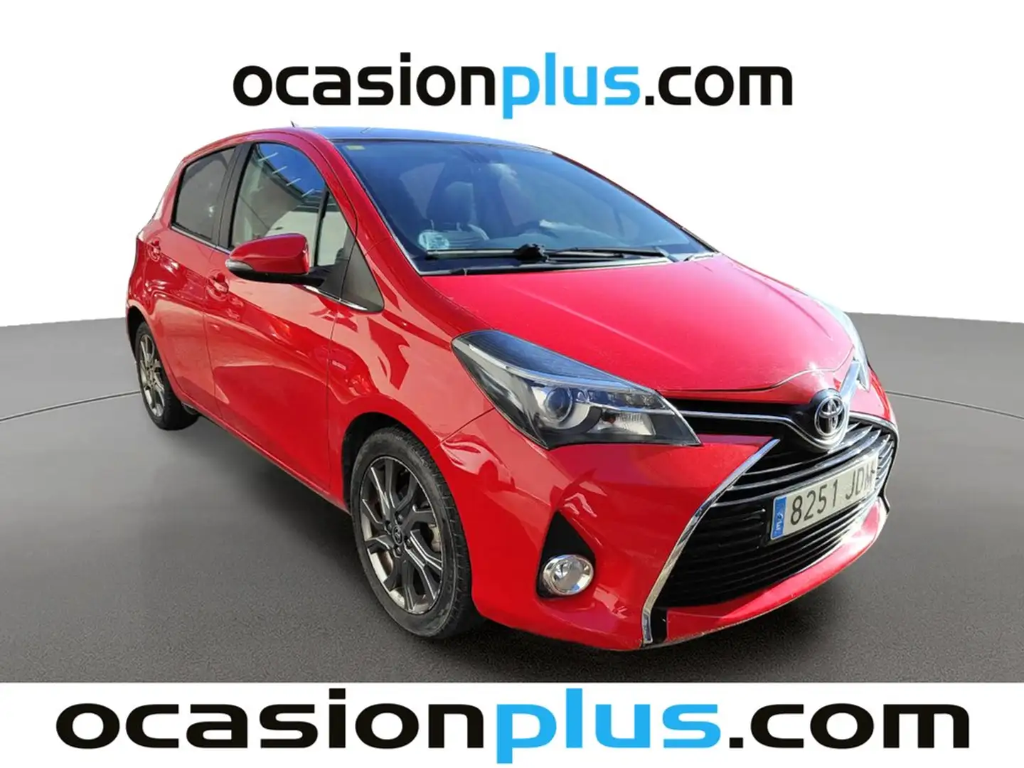 Toyota Yaris 1.4D-4D Advance Rojo - 2