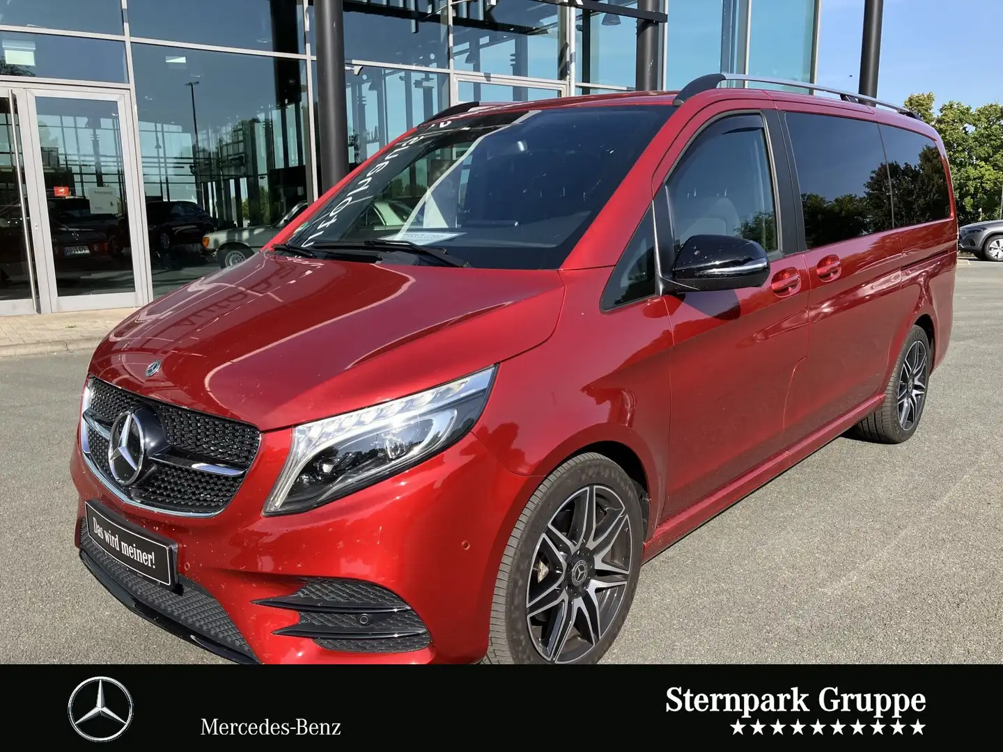 Mercedes-Benz V 250 V 250 d AMG 10,25"+Smartphon+Distronic+Night Navi Rot - 2