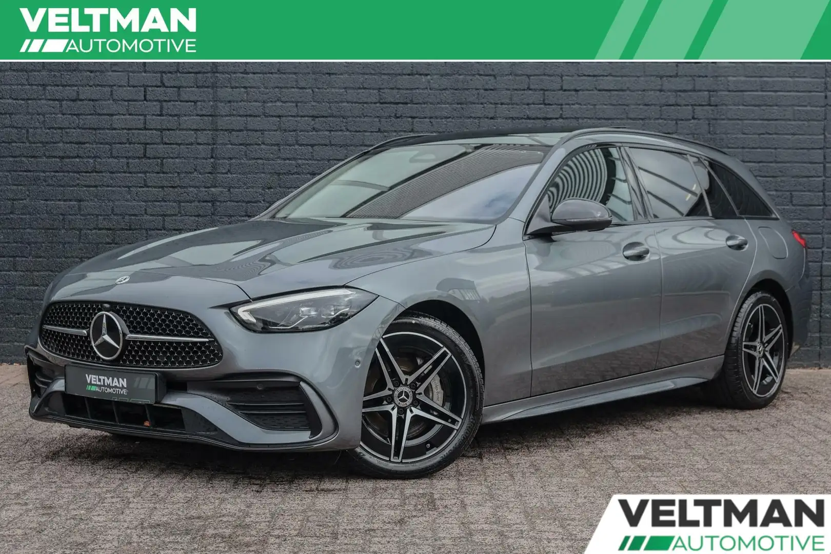 Mercedes-Benz C 300 Estate e AMG Line PANO TREKHAAK NIGHT CARPLAY Grijs - 1