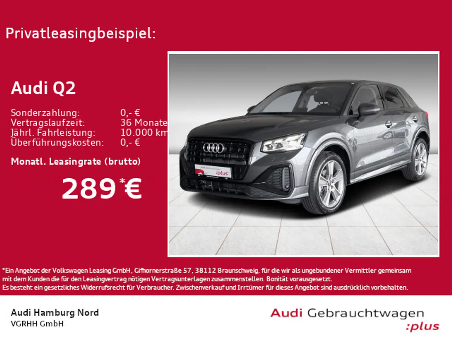 Audi Q2 30 TDI S line S tronic Navi Matrix AHK Kamera Gris - 1