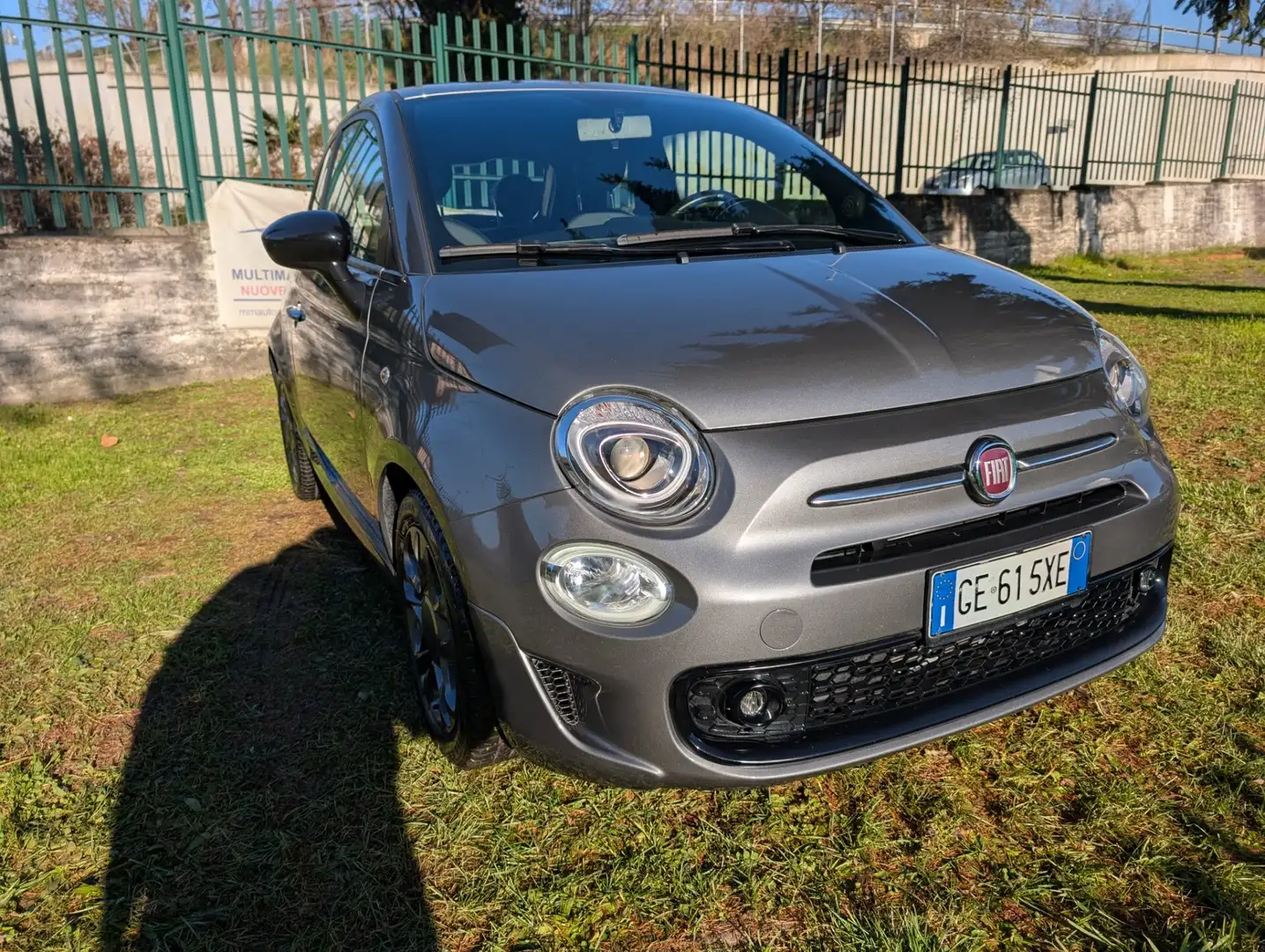 Fiat 500 1.0 Hybrid Sport Grigio - 1