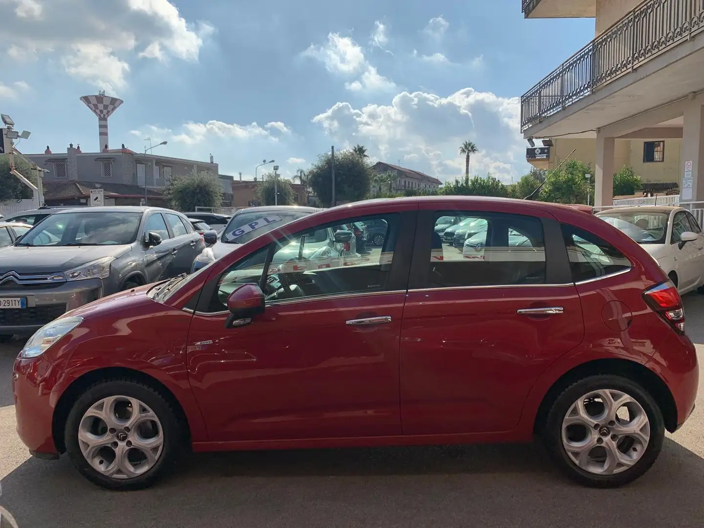 Citroen C3 C3 1.2 puretech Exclusive 82cv E6 Rood - 2