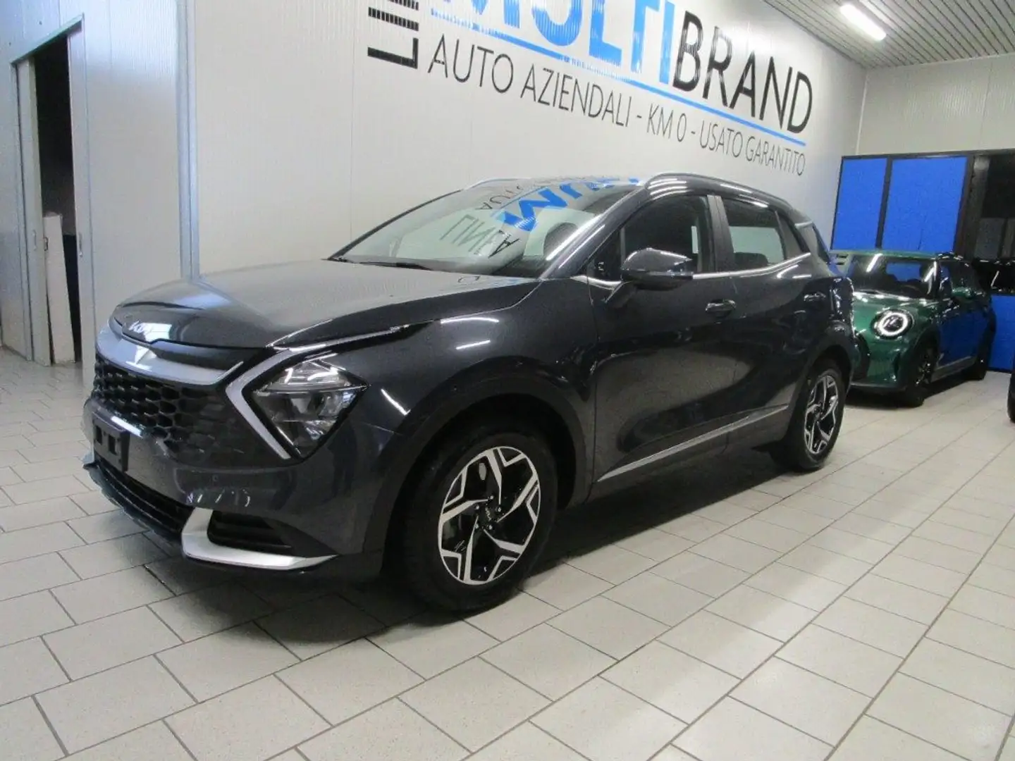 Kia Sportage 1.6 CRDi MHEV DCT Navi Telecamera Garanzia Kia Grigio - 1