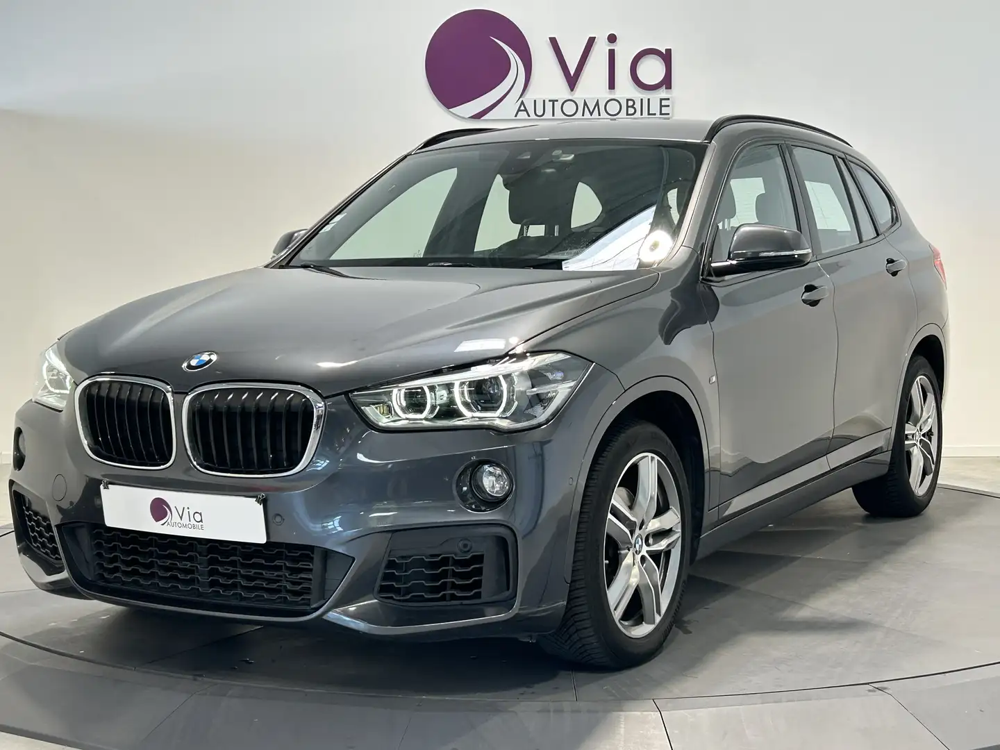 BMW X1 sDrive 18i 140 ch DKG7 M Sport Gris - 1